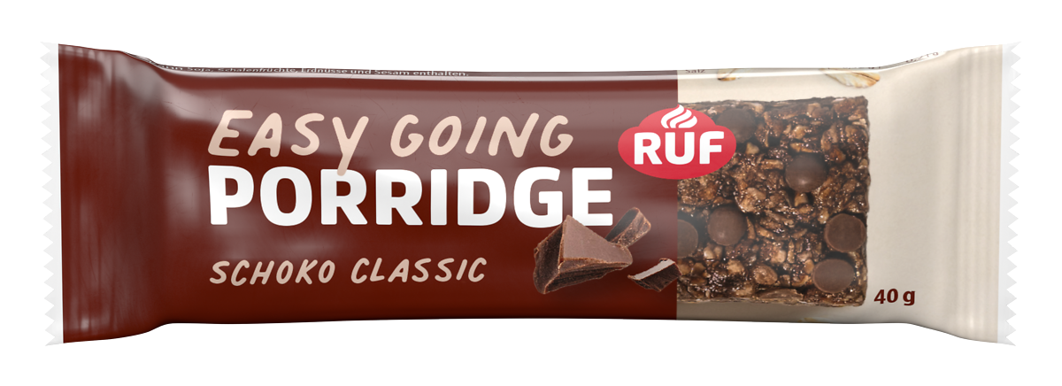 RUF Porridge Riegel Schoko Classic - 16er Box
