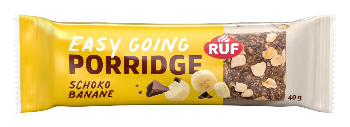RUF Porridge Riegel Schoko Banane - 16er Box