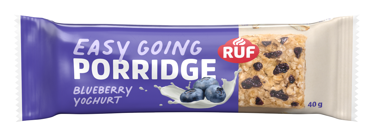 RUF Porridge Riegel Blueberry Yoghurt - 16er Box
