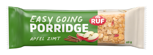 RUF Porridge Riegel Apfel Zimt - 16er Box
