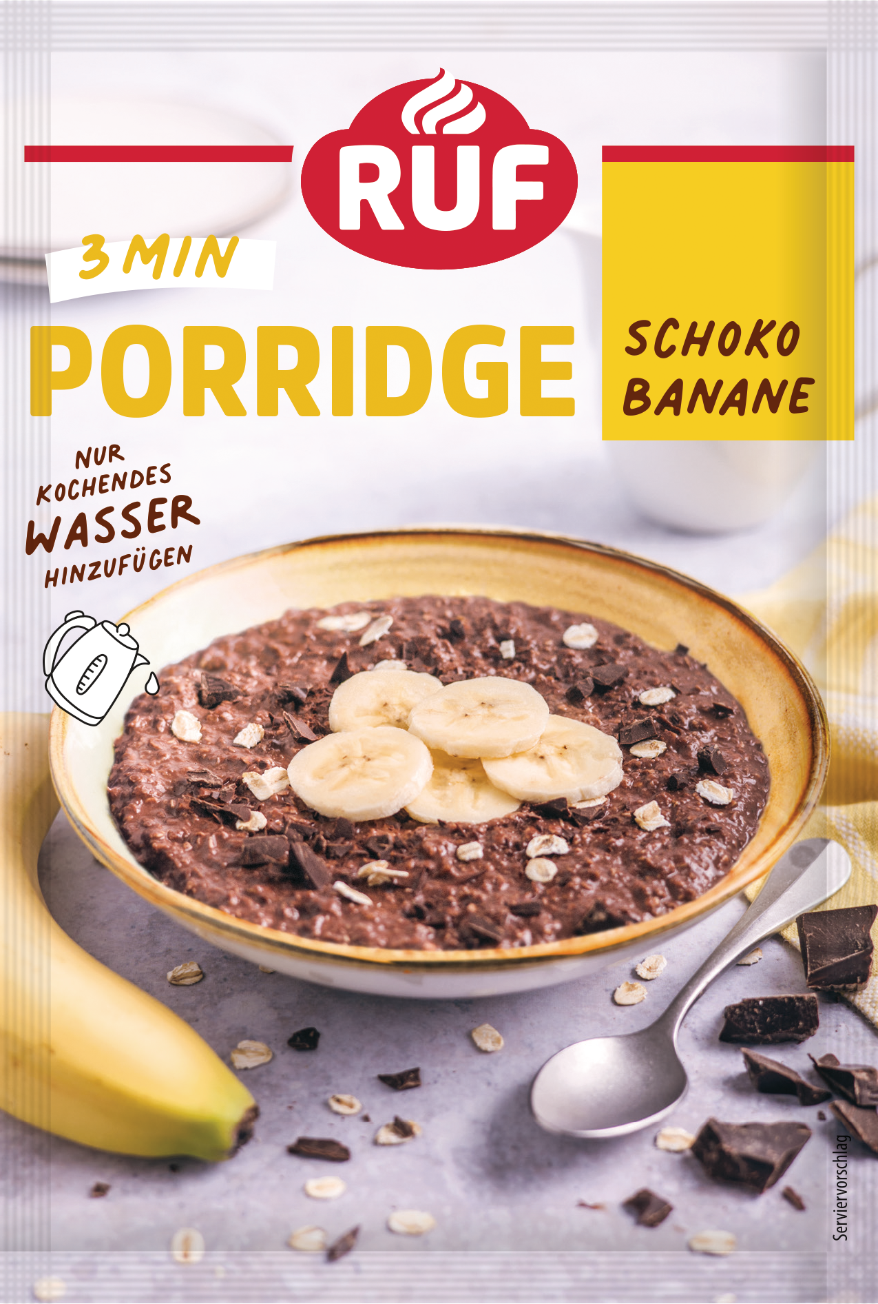 RUF Porridge Schoko Banane