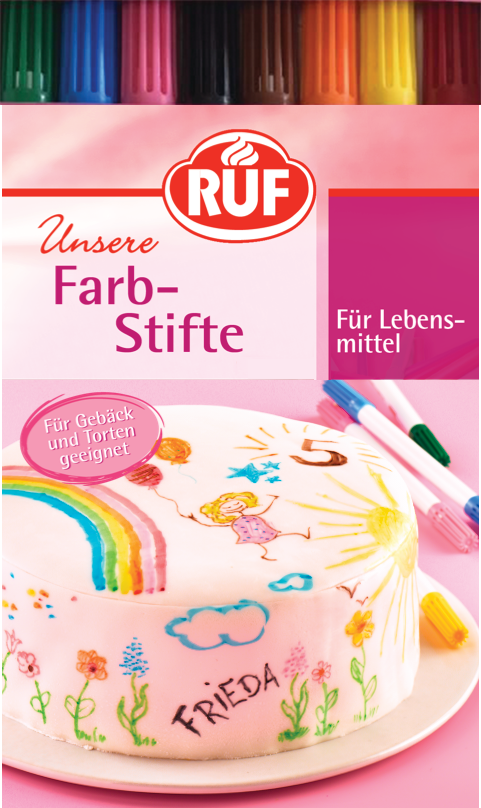 RUF Lebensmittel Farbstifte