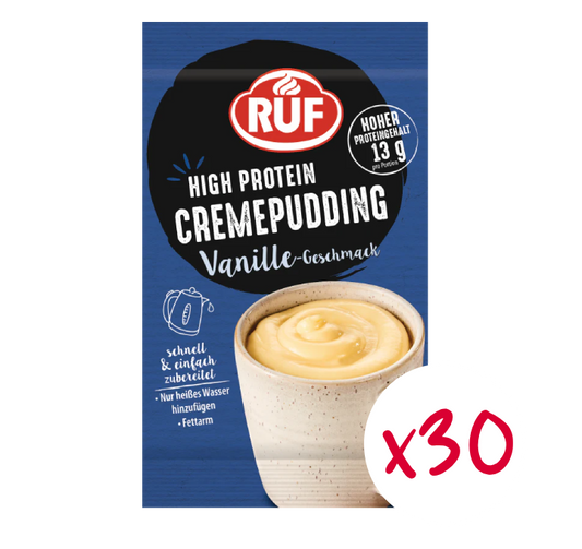 RUF Monats-Vorrat Protein Pudding Vanille (30 Stück)