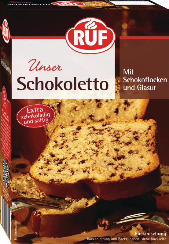 RUF Schokoletto Backmischung