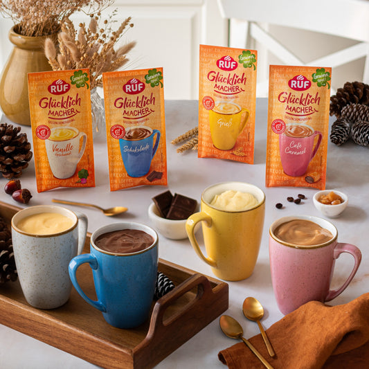 RUF Glücklichmacher Tassenpudding Set (15 Stück)