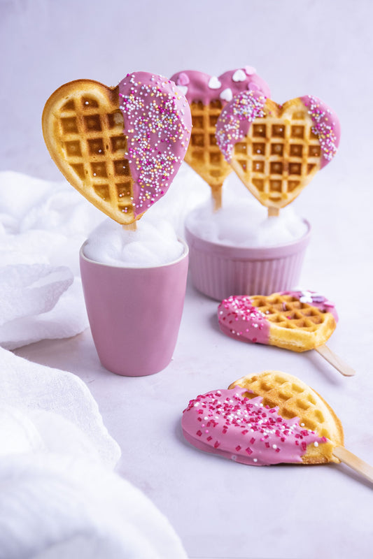 RUF Herz Waffeln Backmischung