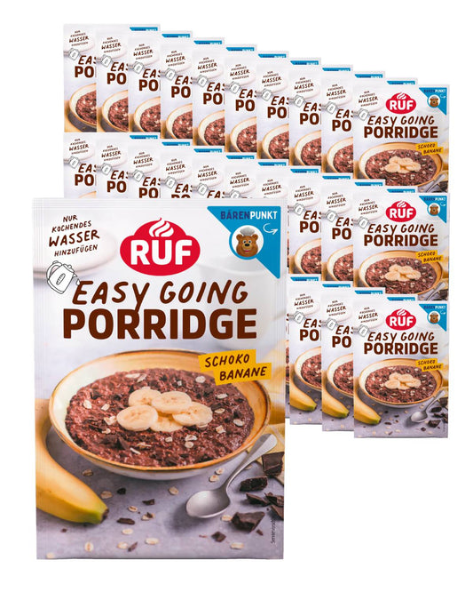 RUF Monats-Vorrat Porridge Schoko Banane (30 Stück)