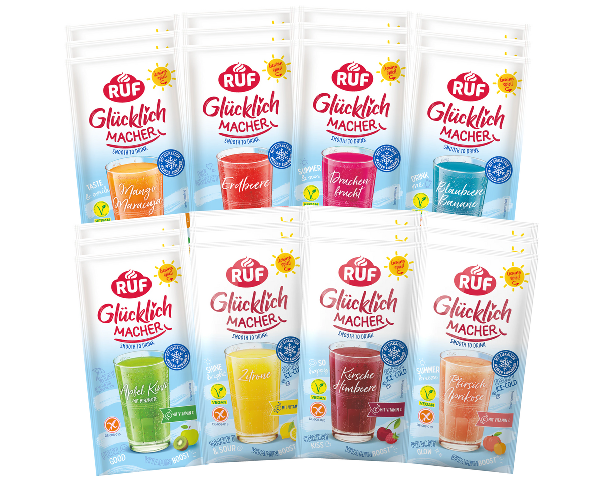 RUF Glücklichmacher Smooth to Drink Set (24 Stück)