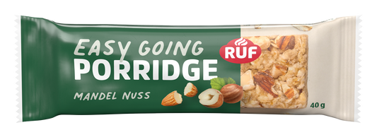 RUF Porridge Riegel Mandel Nuss - 16er Box