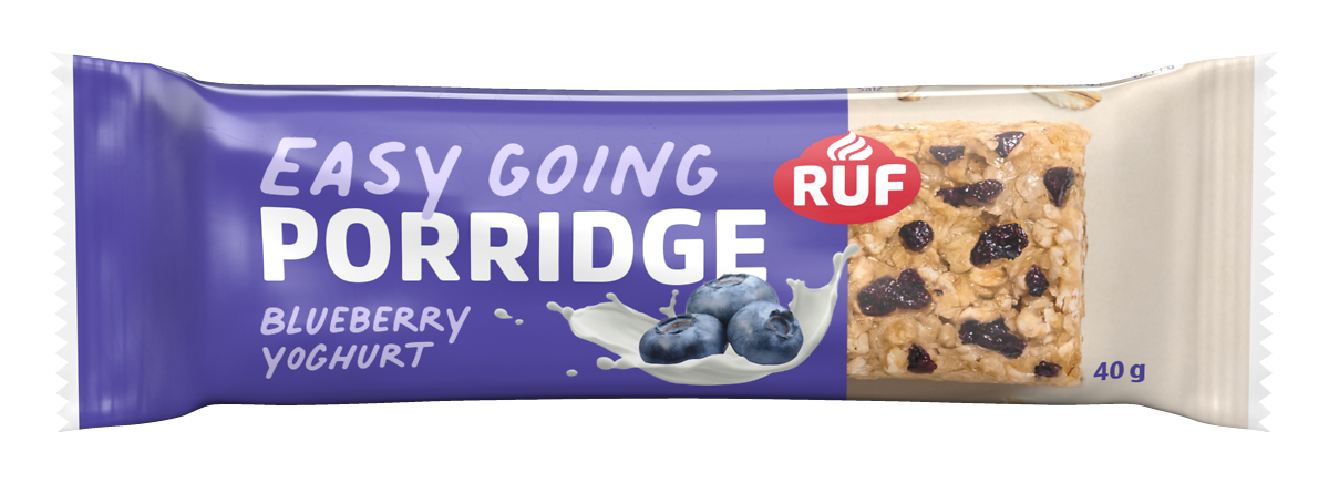 RUF Porridge Riegel Blueberry Yoghurt