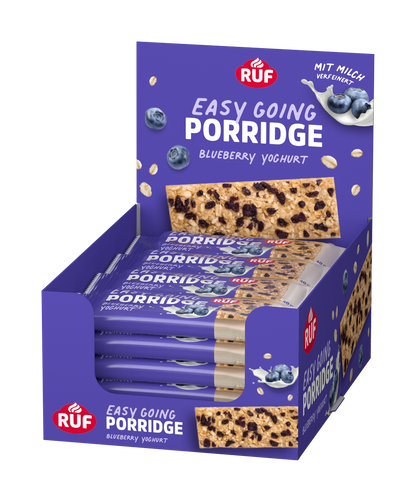 RUF Porridge Riegel Blueberry Yoghurt - 16er Box