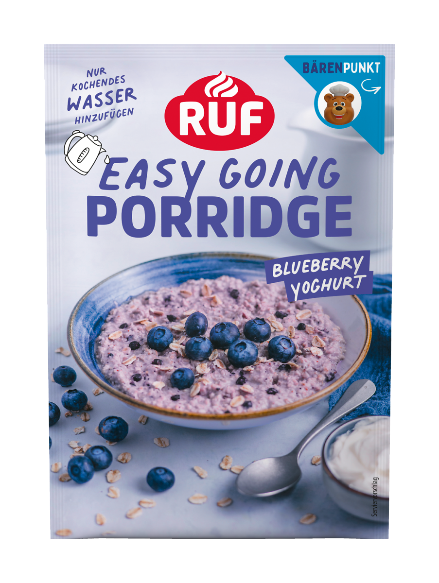 RUF Porridge Blueberry Yoghurt