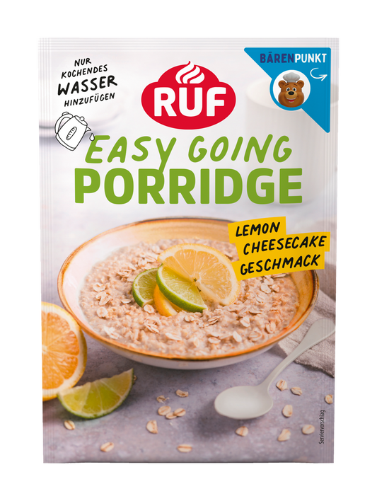 RUF Porridge Lemon Cheesecake