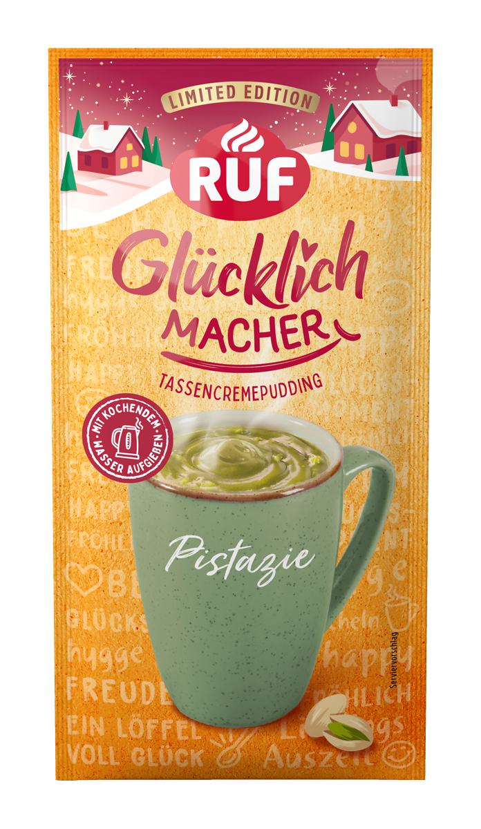 RUF Glücklichmacher Pistazie Tassenpudding