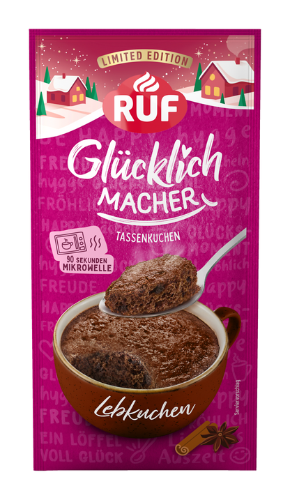 RUF Glücklichmacher Tassenkuchen Lebkuchen