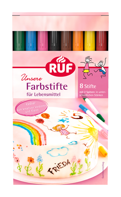 RUF Lebensmittel Farbstifte