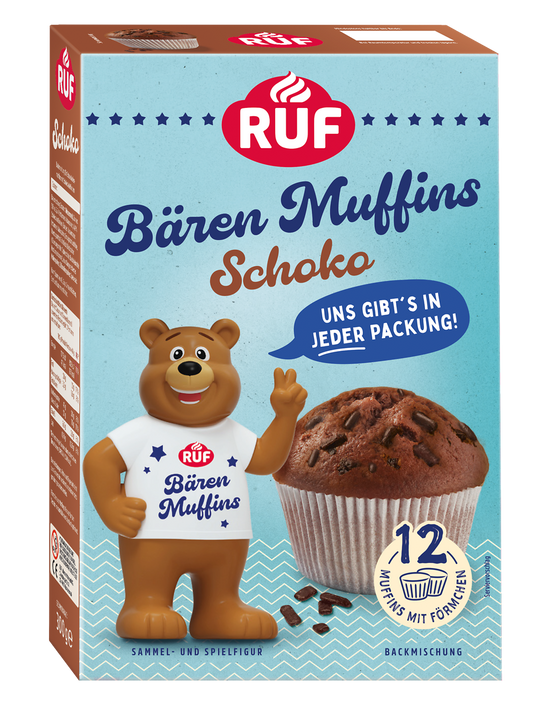RUF Bären Muffins Schoko Backmischung