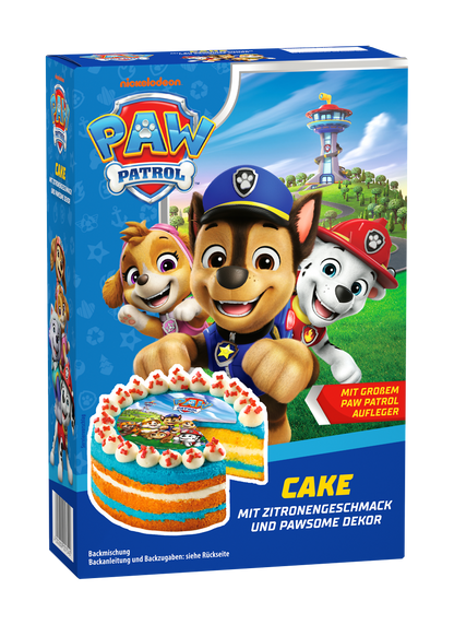 PAW Patrol Cake Backmischung