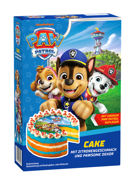 PAW Patrol Cake Backmischung