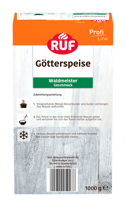RUF Götterspeise Waldmeister (1 kg) -  Bild 1