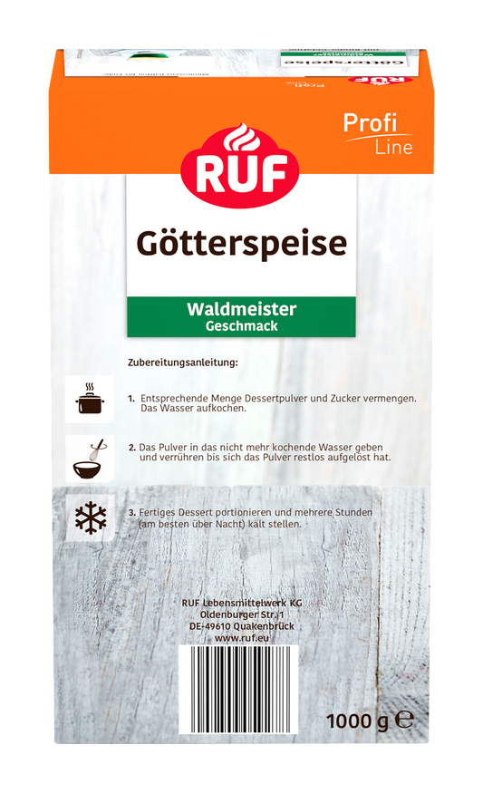 RUF Götterspeise Waldmeister (1 kg)