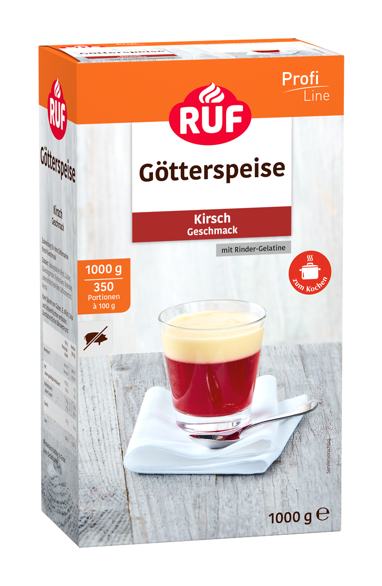 RUF Götterspeise Kirsch (1 kg)