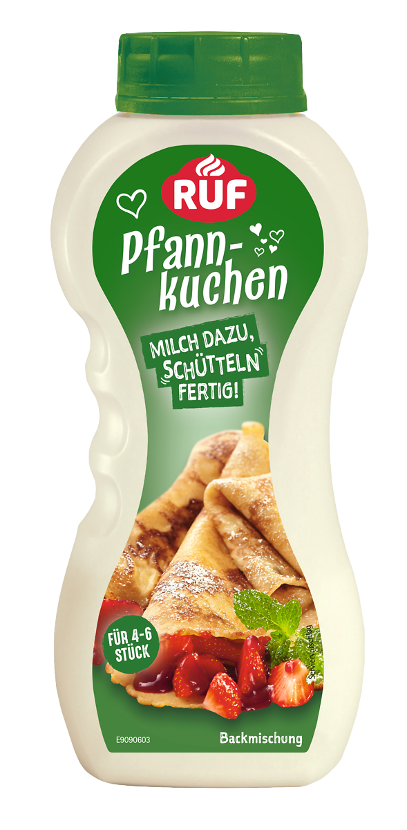 RUF Eierpfannkuchen Schüttelteig