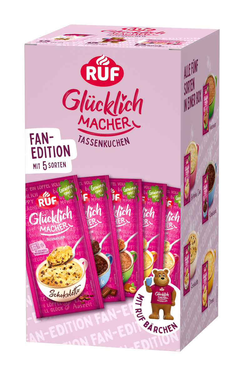 RUF Glücklichmacher Tassenkuchen Multipack