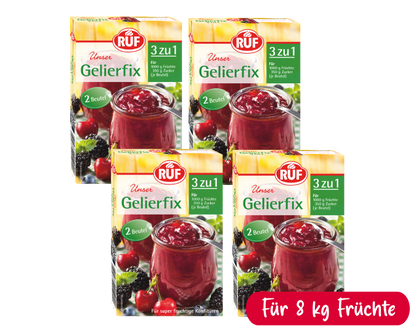 RUF Gelierfix 3 zu 1 Bundle (4 Stück) -  Bild 1