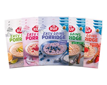 RUF Probier Set Porridge Fruchtig (15 Stück)