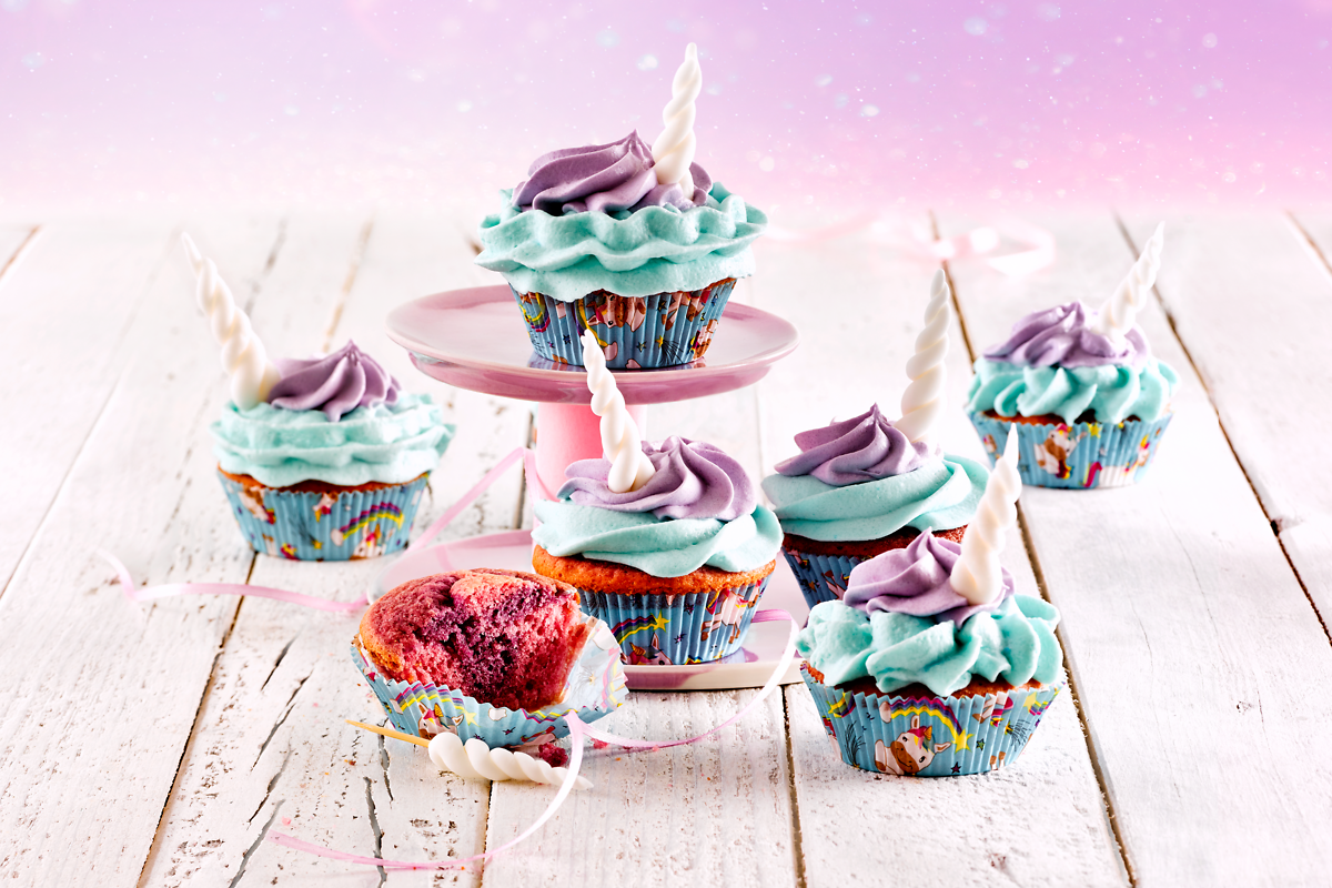 RUF Einhorn Cup Cakes