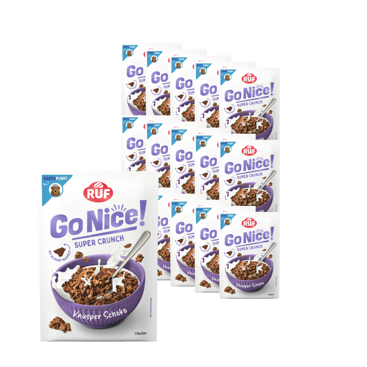 RUF GoNice! Knusper Schoko Müsli Set (15 Stück)