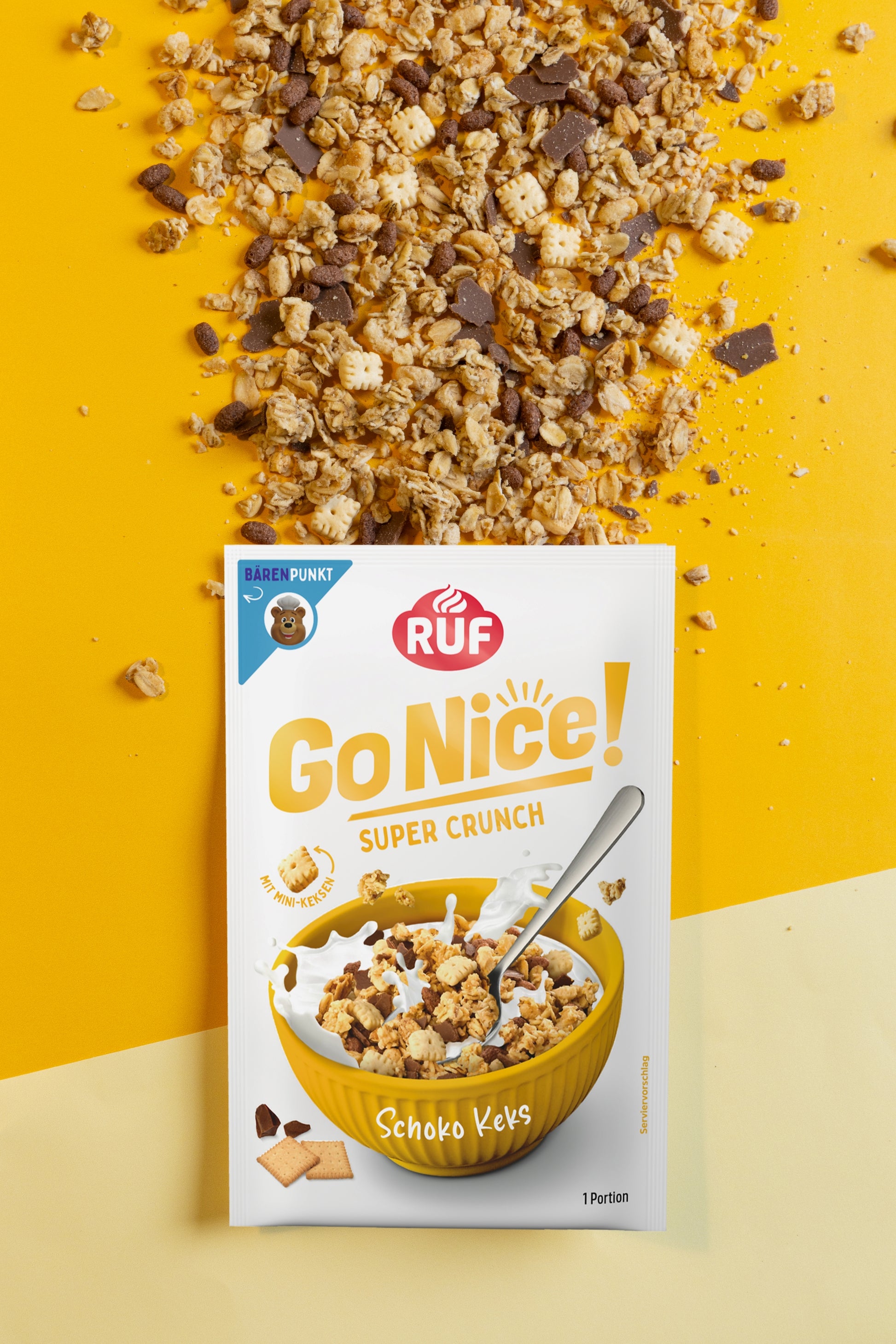 RUF GoNice! Schoko Keks Müsli -  Bild 2