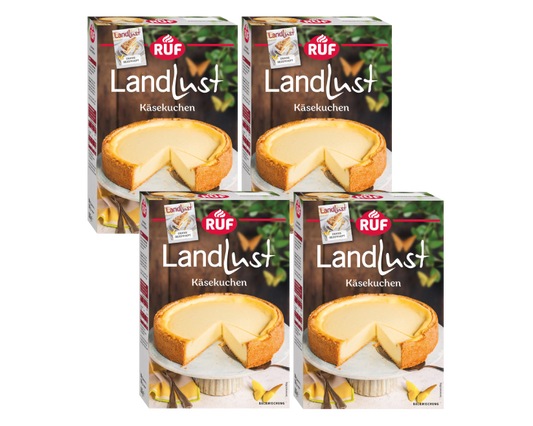 RUF Landlust Käsekuchen Set (4 Stück)