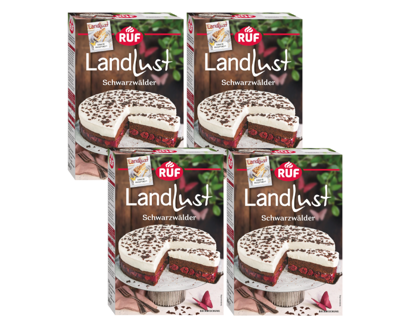 RUF Landlust Schwarzwälder Set (4 Stück)
