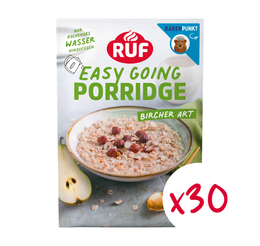 RUF Monats-Vorrat Porridge Bircher Art (30 Stück)