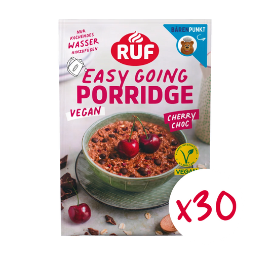 RUF Monats-Vorrat Porridge Cherry Choc (30 Stück)