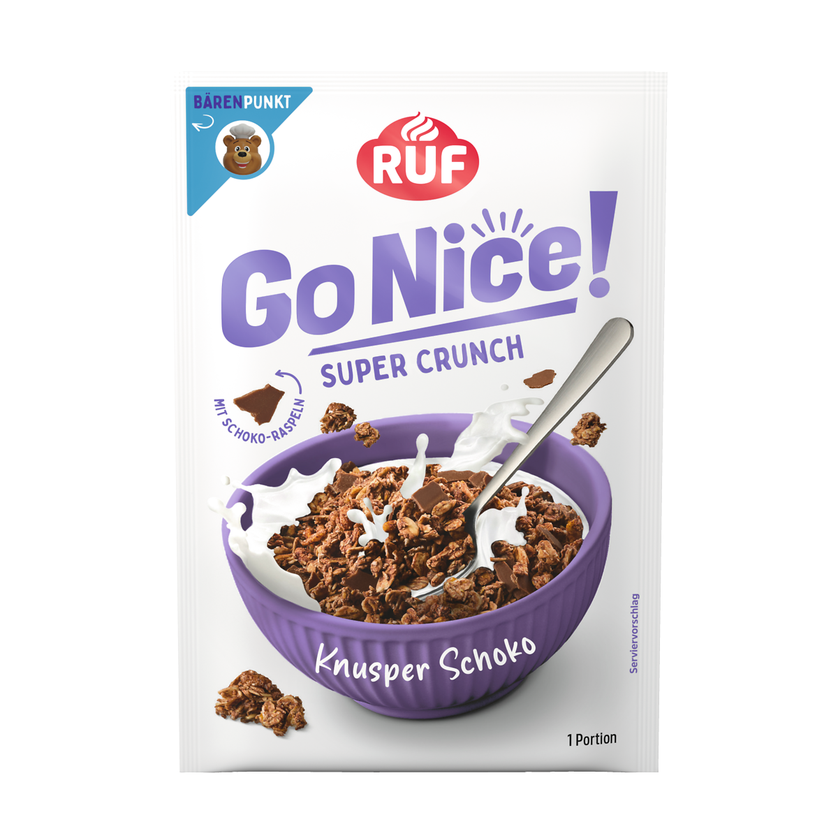 RUF GoNice! Knusper Schoko Müsli