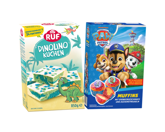 RUF PAW Patrol Muffins x Dinolino Kuchen (2 Stück)