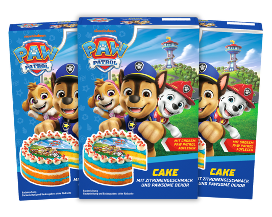 RUF PAW Patrol Cake Backmischung Set (3 Stück)