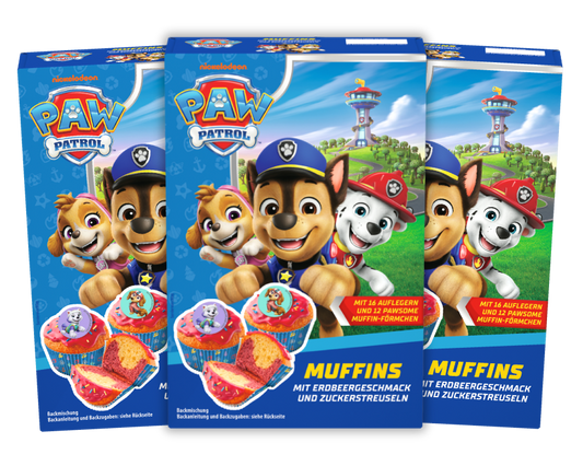 RUF PAW Patrol Muffins Backmischung Set (3 Stück)