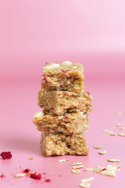 RUF Porridge Riegel Himbeer White Choc -  Bild 1