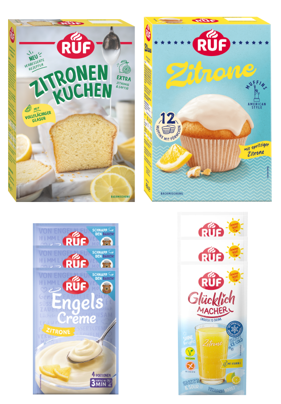 RUF Summer Zitronen Backset (8 Stück)