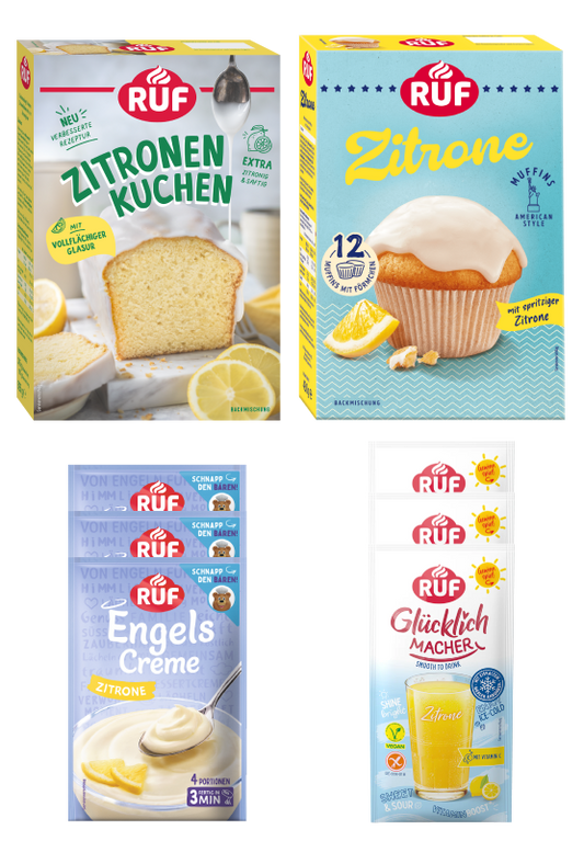 RUF Summer Zitronen Backset (8 Stück)