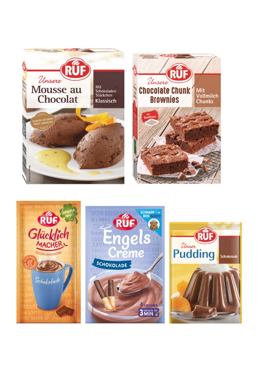 RUF Triple Chocolate Bundle (5 Stück)