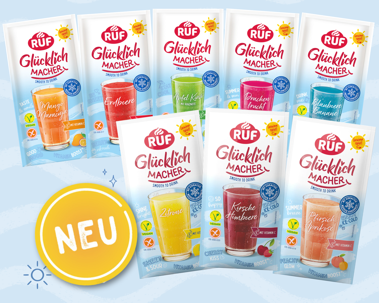 RUF Glücklichmacher Smooth to Drink Set (24 Stück)
