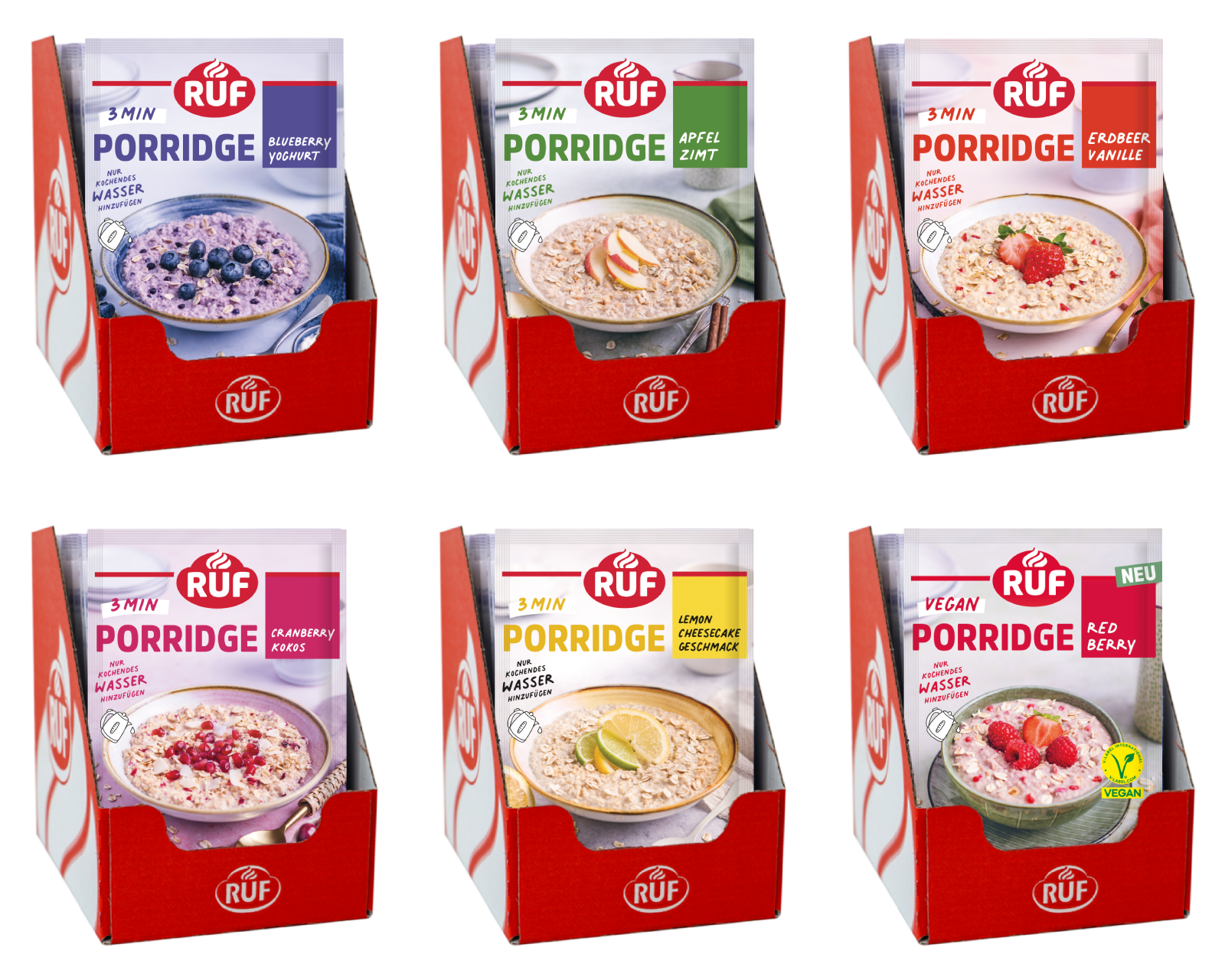 RUF Snack Box Refill Set Fruchtig