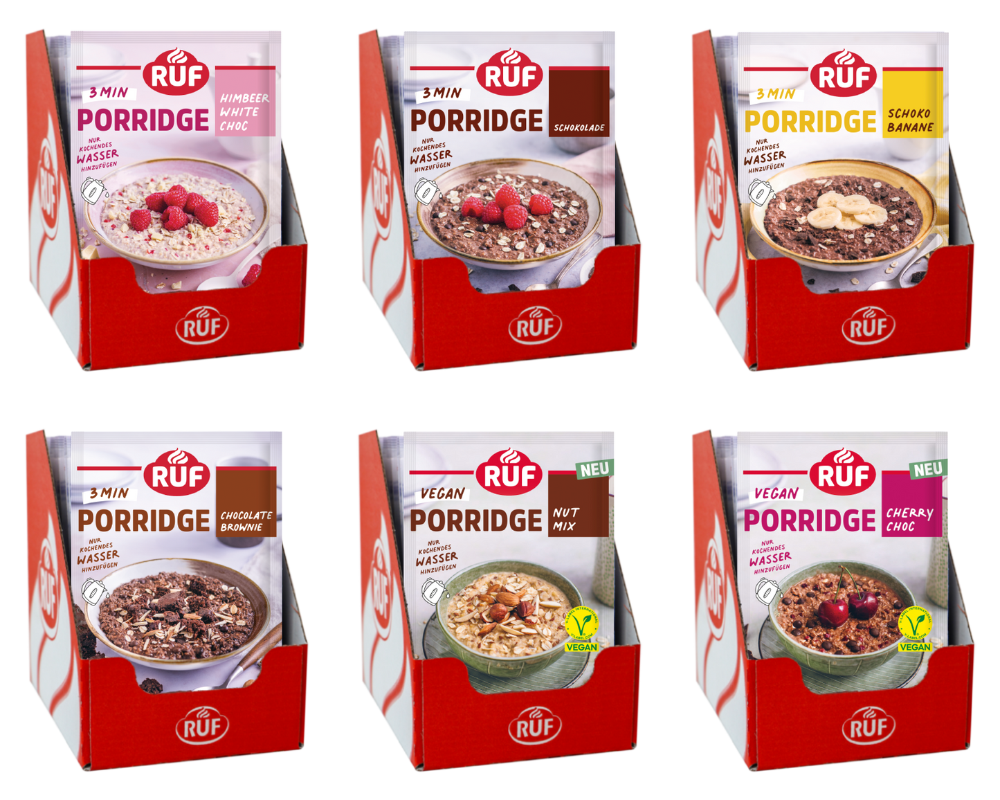 RUF Snack Box Refill Set Schoko