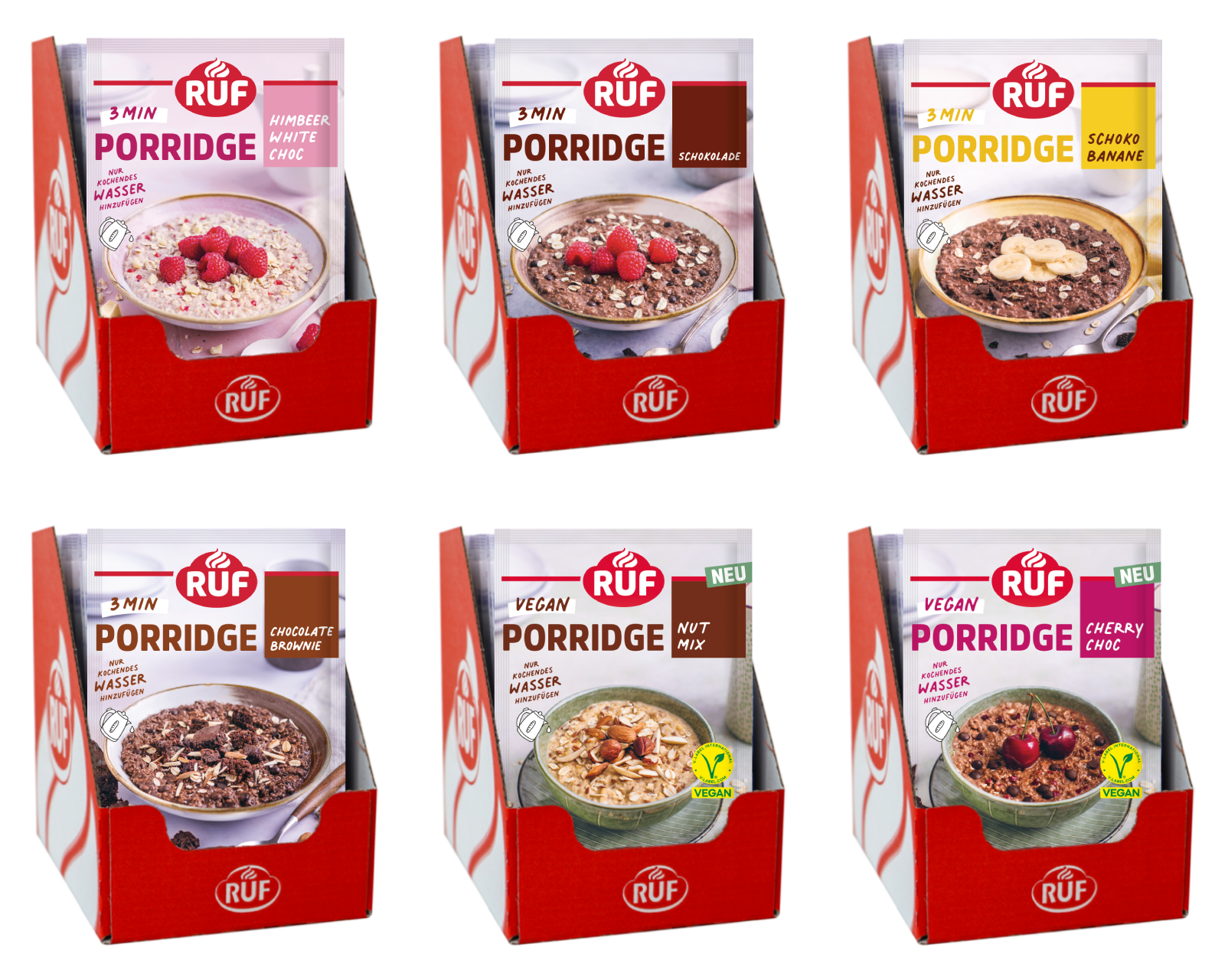 RUF Snack Box Refill Set Schoko
