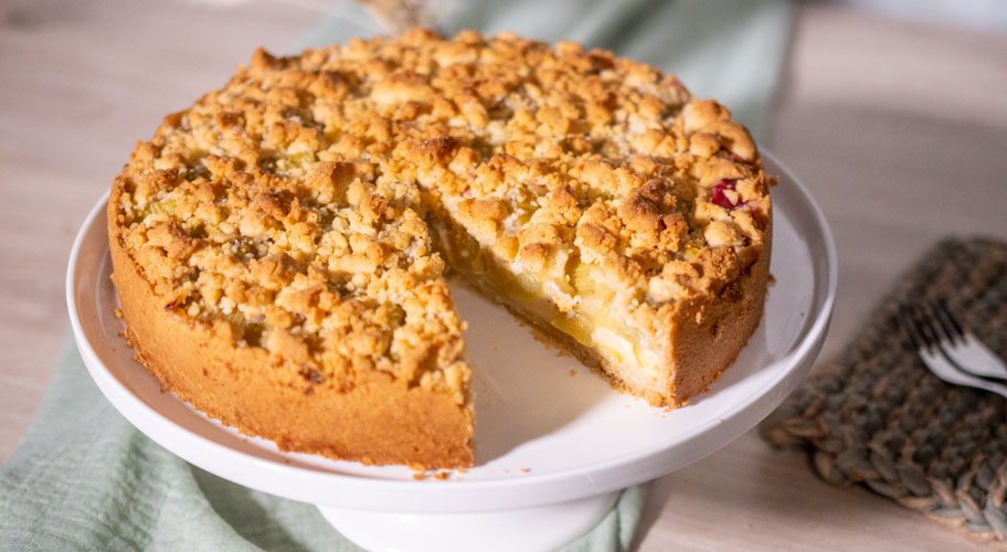 Rhabarber-Käsekuchen